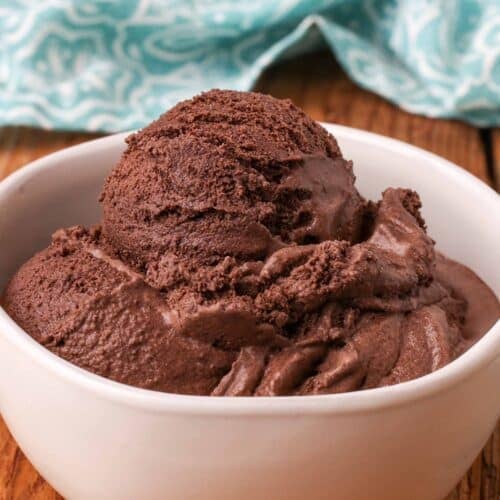 Crunchy Dark Chocolate Ice Cream